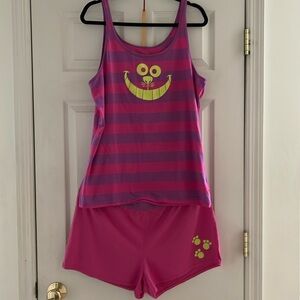 Disney Cheshire Cat pajama set